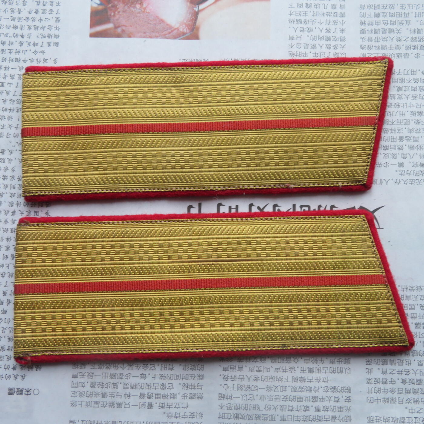 35--55陆军准尉大衣肩章一付（2号长度）（2）