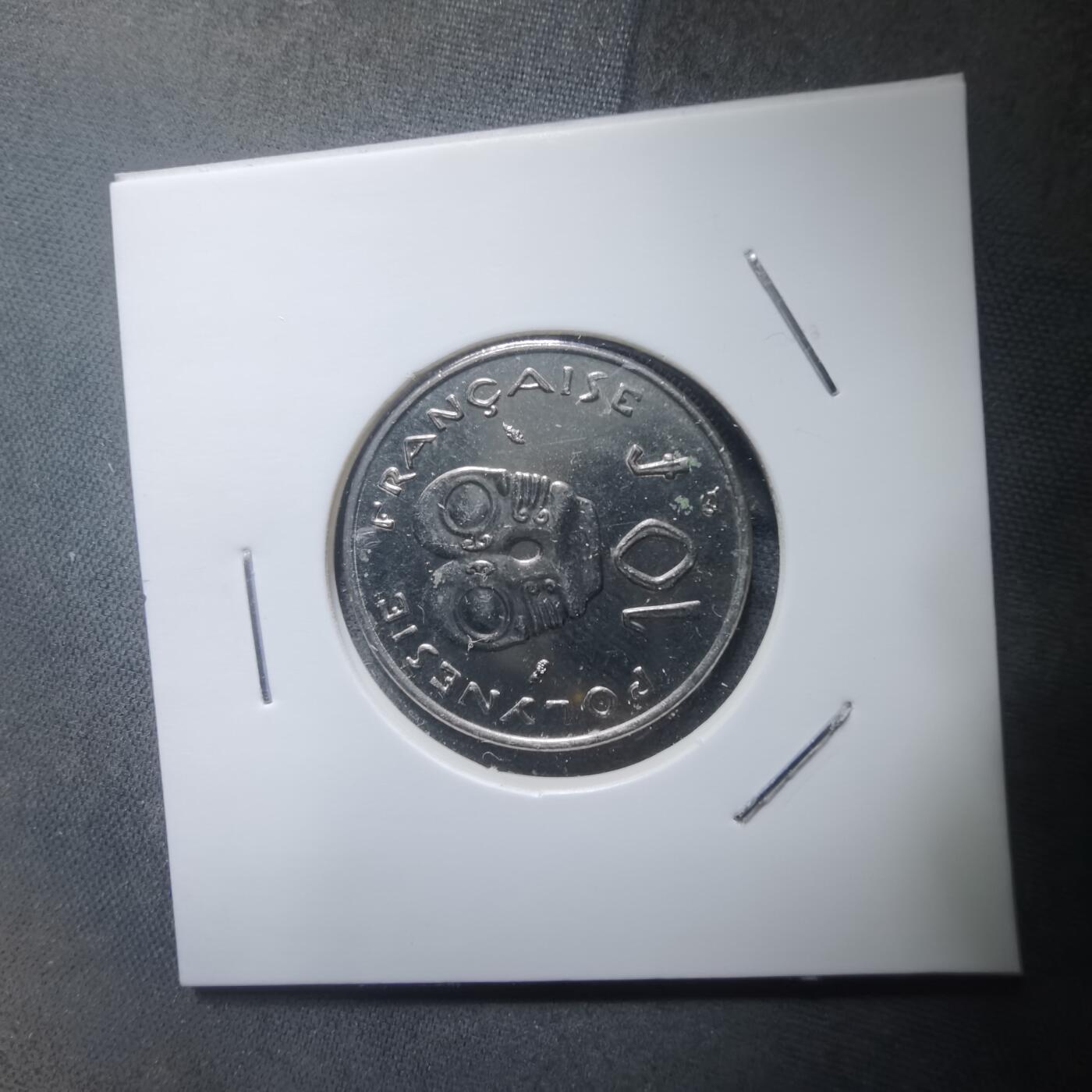 沼泽如烟--第907场 法属波利尼西亚1986年10法郎