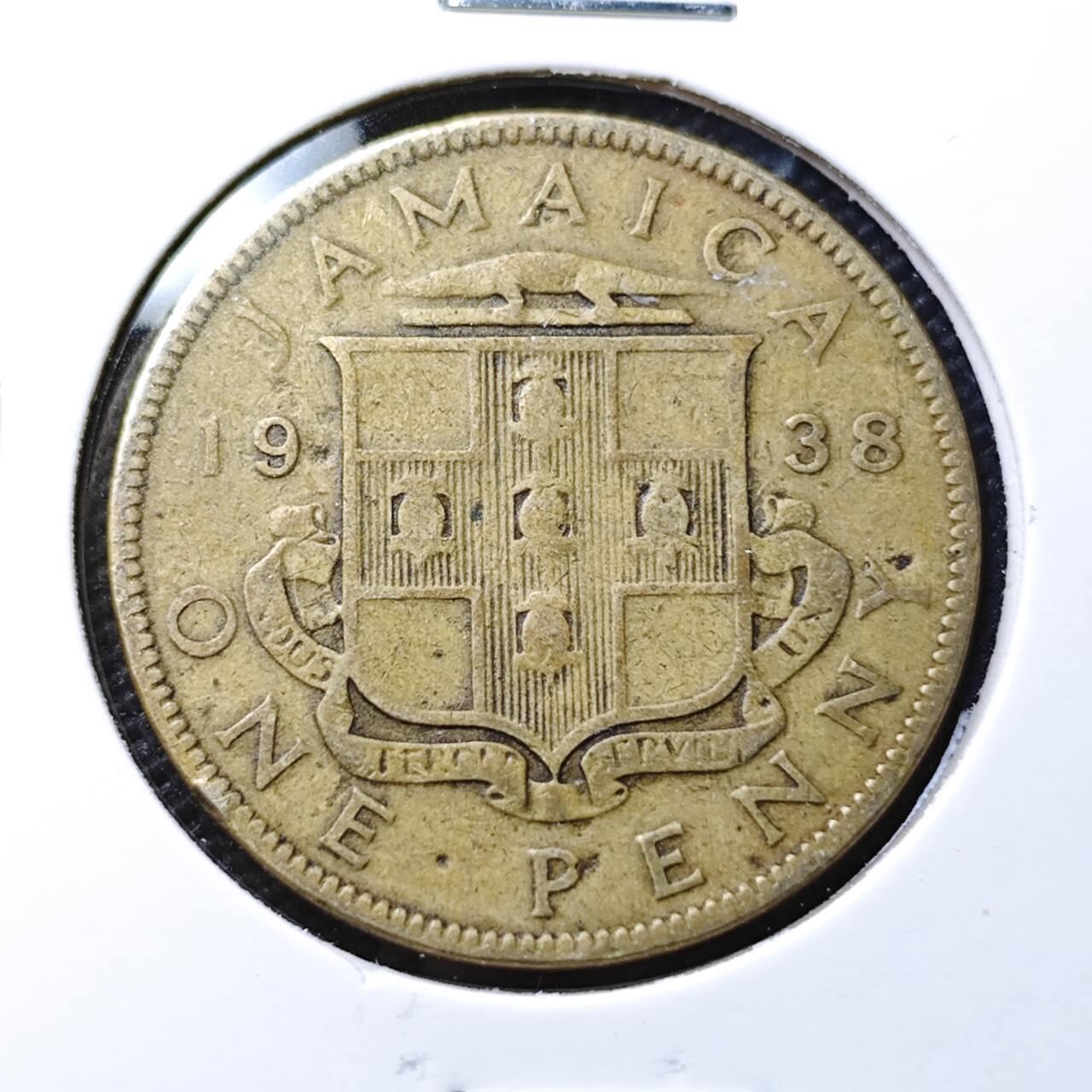 KK钱币收藏小铺  第373场  2月预留时间 周末发货  牙买加1便士铜币