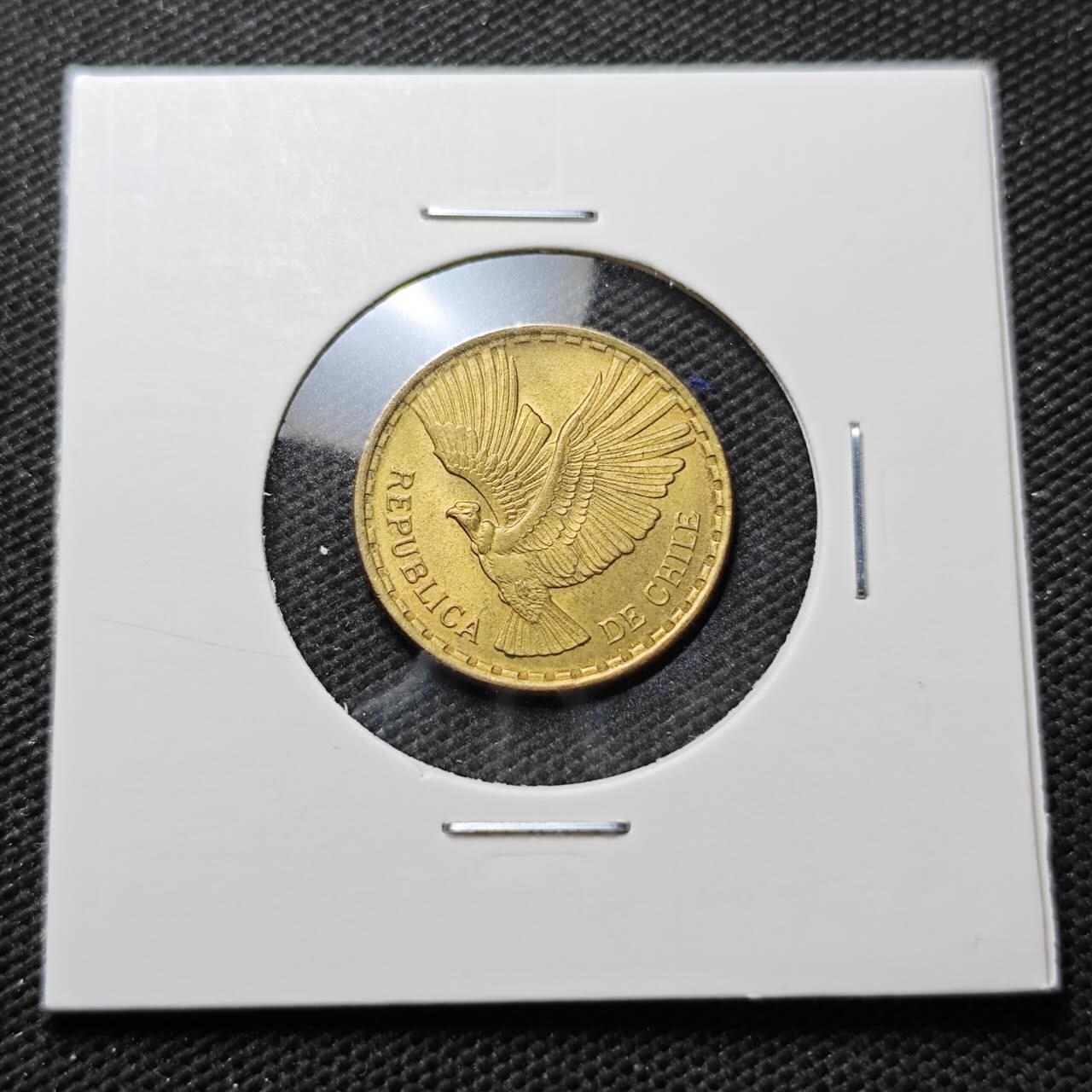 KK钱币收藏小铺  第373场  2月预留时间 周末发货  1970智利2分铜币 好品