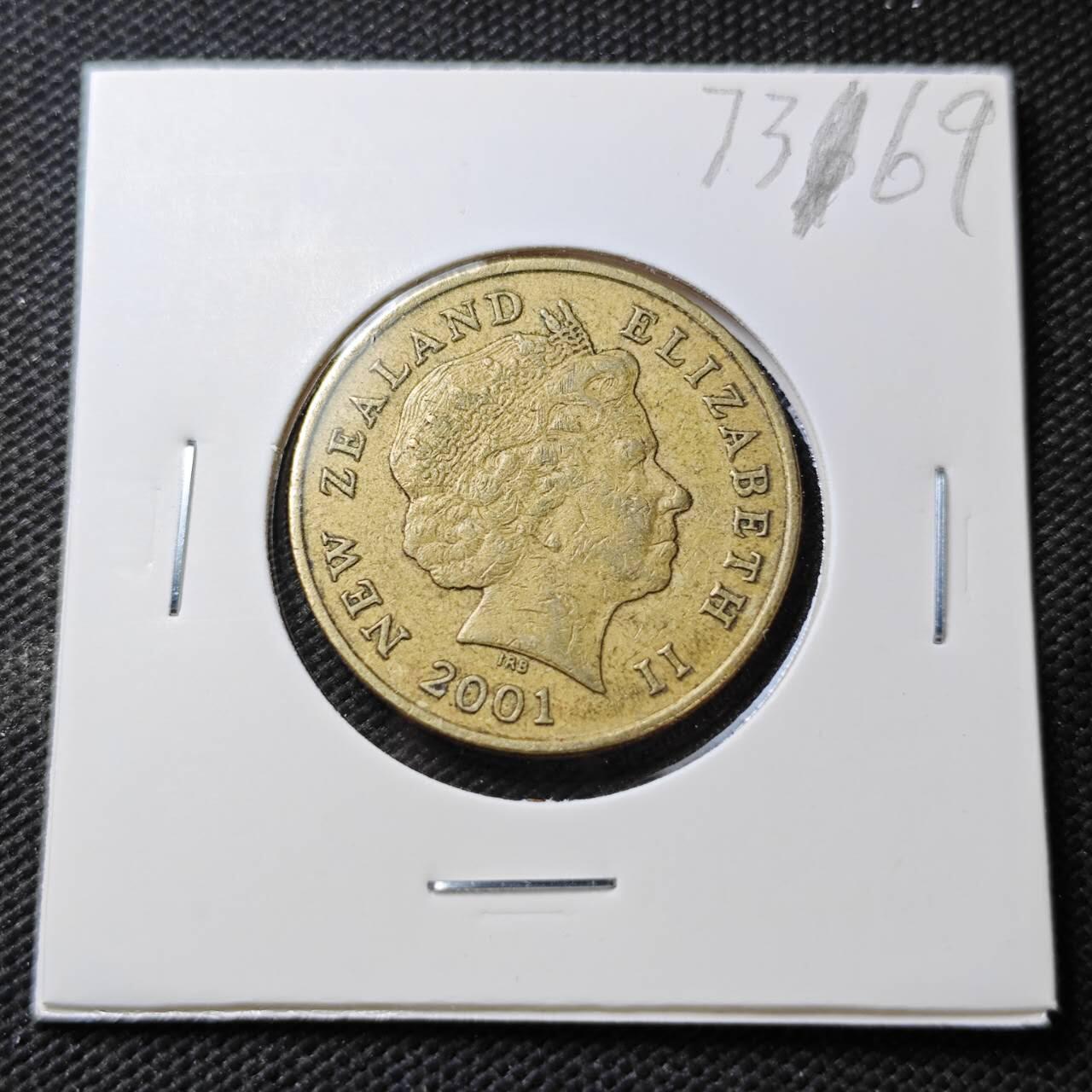 KK钱币收藏小铺  第373场  2月预留时间 周末发货  新西兰2元