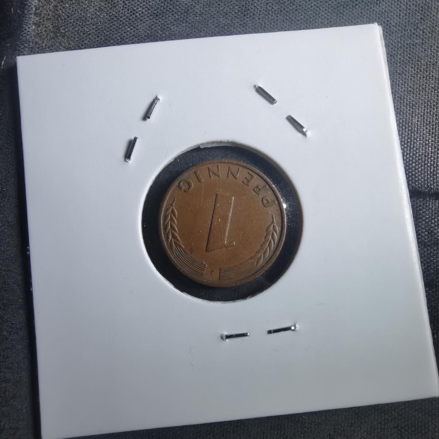 沼泽如烟--第907场 德国1950年1芬尼