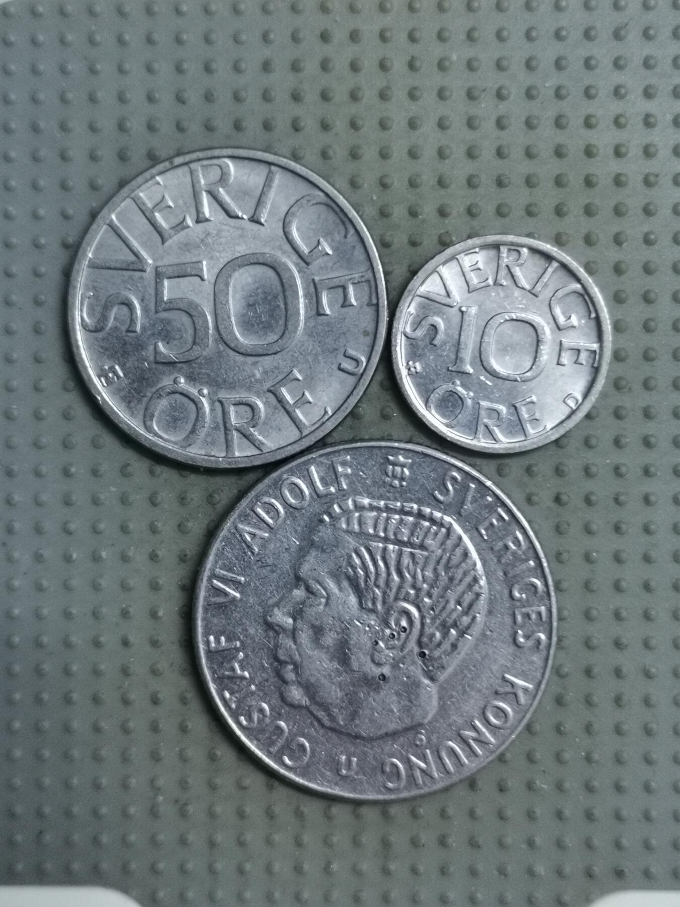 2025年第121场各国散币拍卖（总第121场） 瑞典3枚