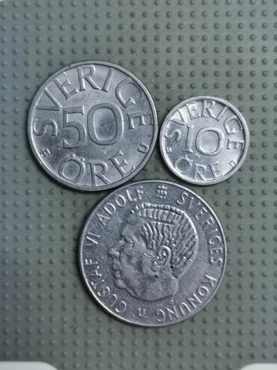 2025年第121场各国散币拍卖（总第121场） - 瑞典3枚