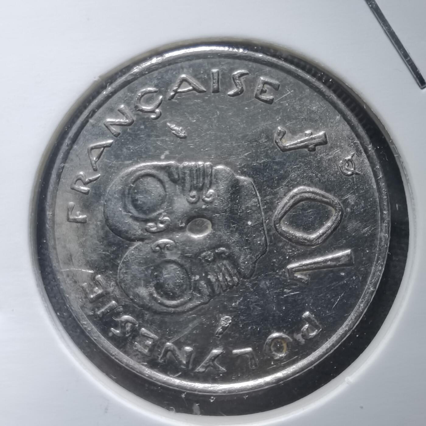 沼泽如烟--第907场 法属波利尼西亚1992年10法郎