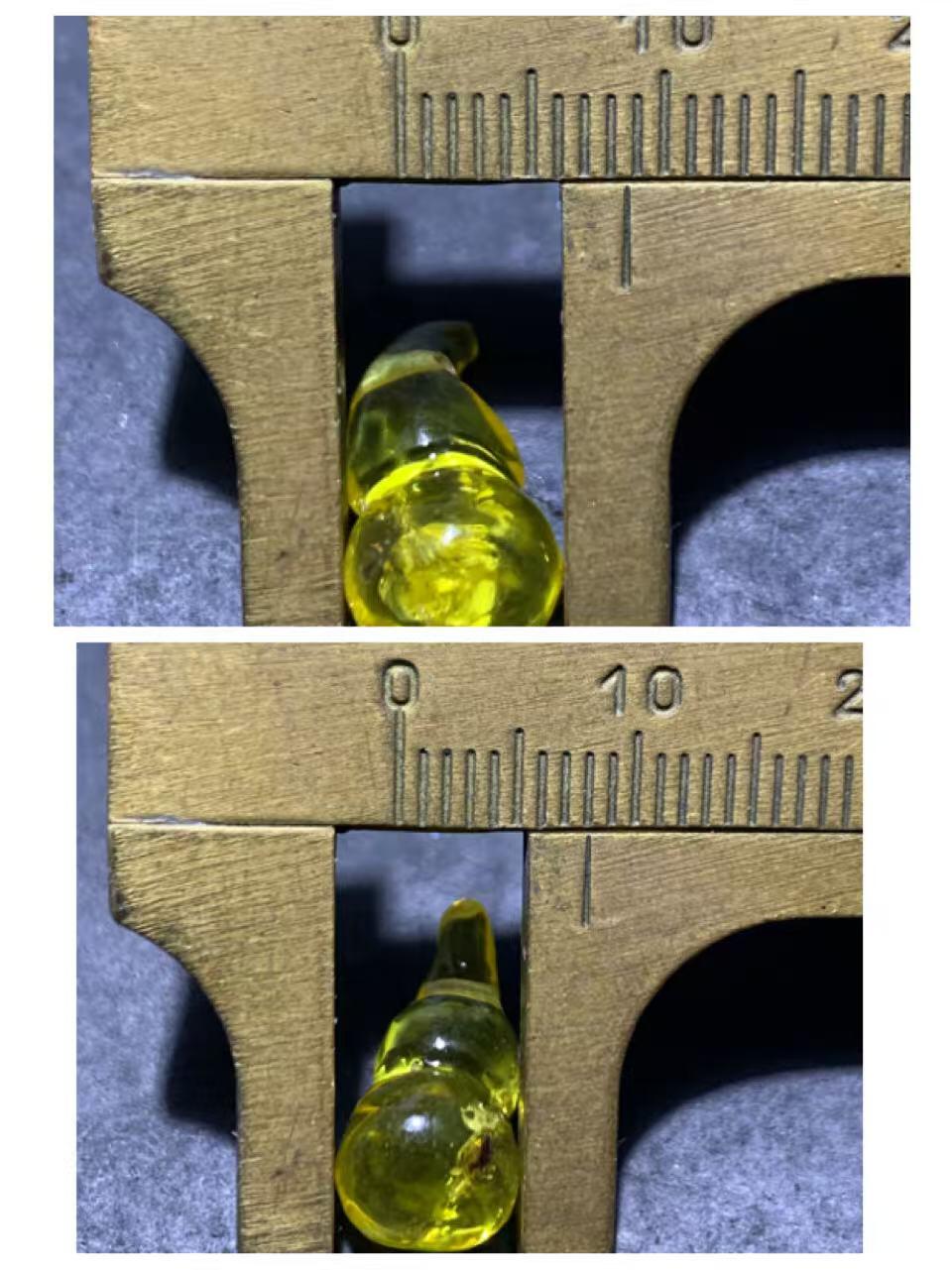 天然乌克兰原矿蜜蜡通货随形葫芦吊坠，挂件一个，