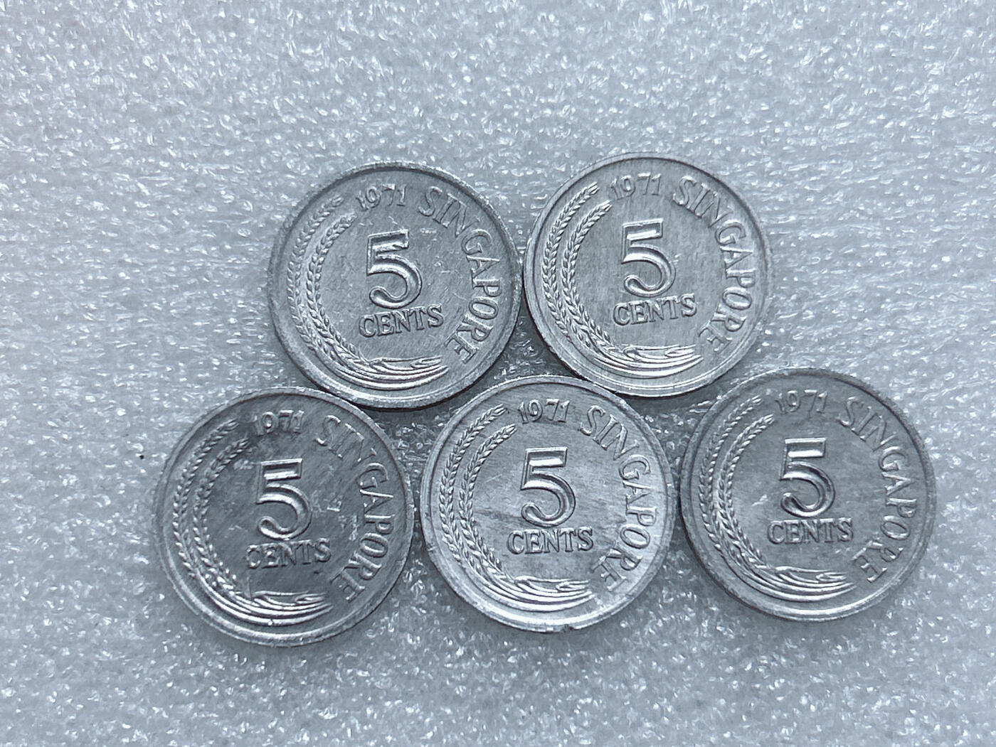 第一海外回流一元起拍收藏 散集专场  第269期 新加坡1971年5分铝币