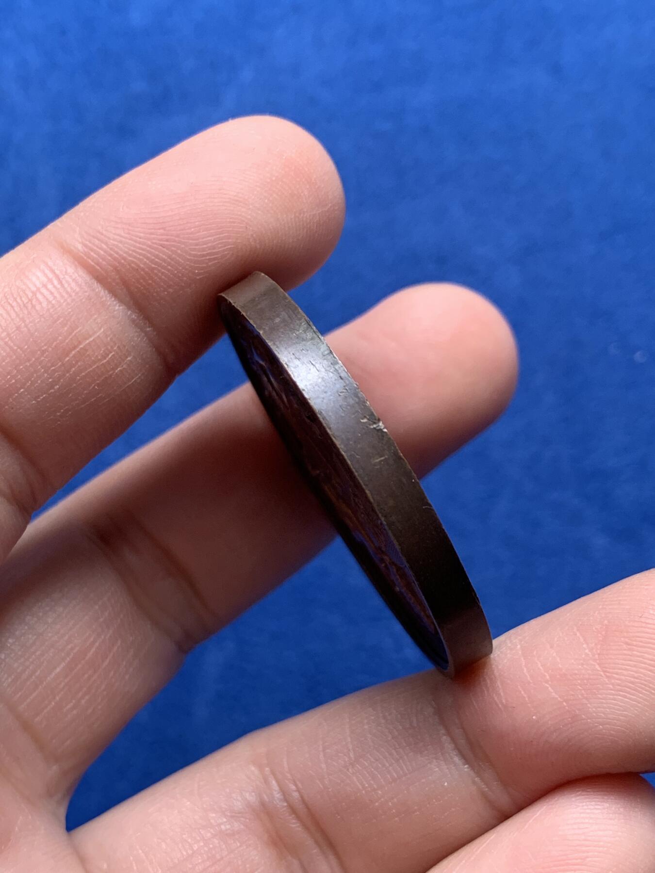 《竞宝斋》第440场 周日，周一，周二 3场连拍 （全场包邮） 英国兰开郡达文小镇农业协会铜章，23.52g，38.5mm