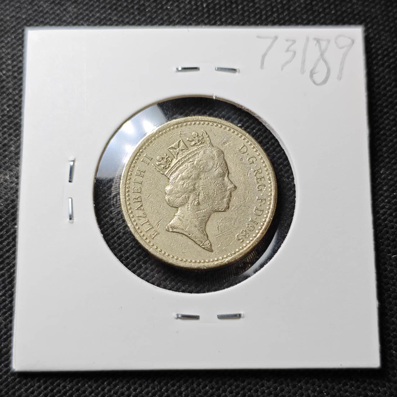 KK钱币收藏小铺  第373场  2月预留时间 周末发货  英国1镑