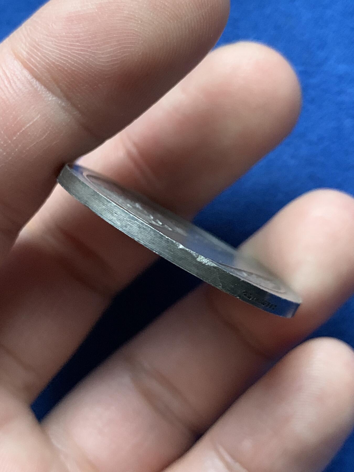 《竞宝斋》第440场 周日，周一，周二 3场连拍 （全场包邮） 法国巴黎联合银行银质代币，财富女神手持丰饶角，由巴黎造币厂总雕刻师吕西安·巴佐尔雕刻而成，22.3g，35.6mm，丰饶角2argent边铭，有轻磕