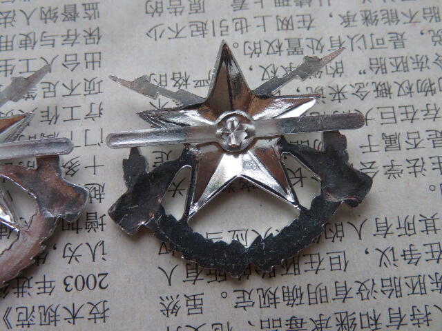 13--99中级士官花肩章符号一盒50付（原盒）