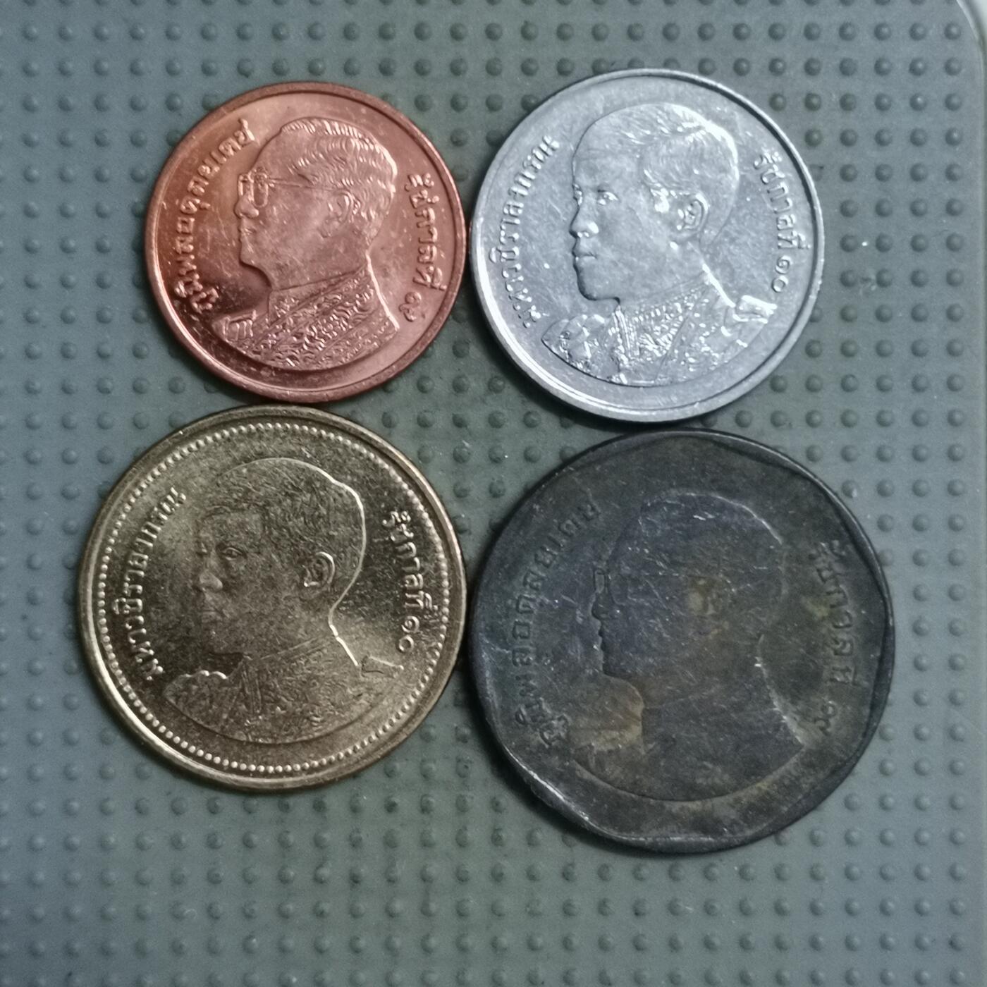 2025年第121场各国散币拍卖（总第121场） 泰国4枚