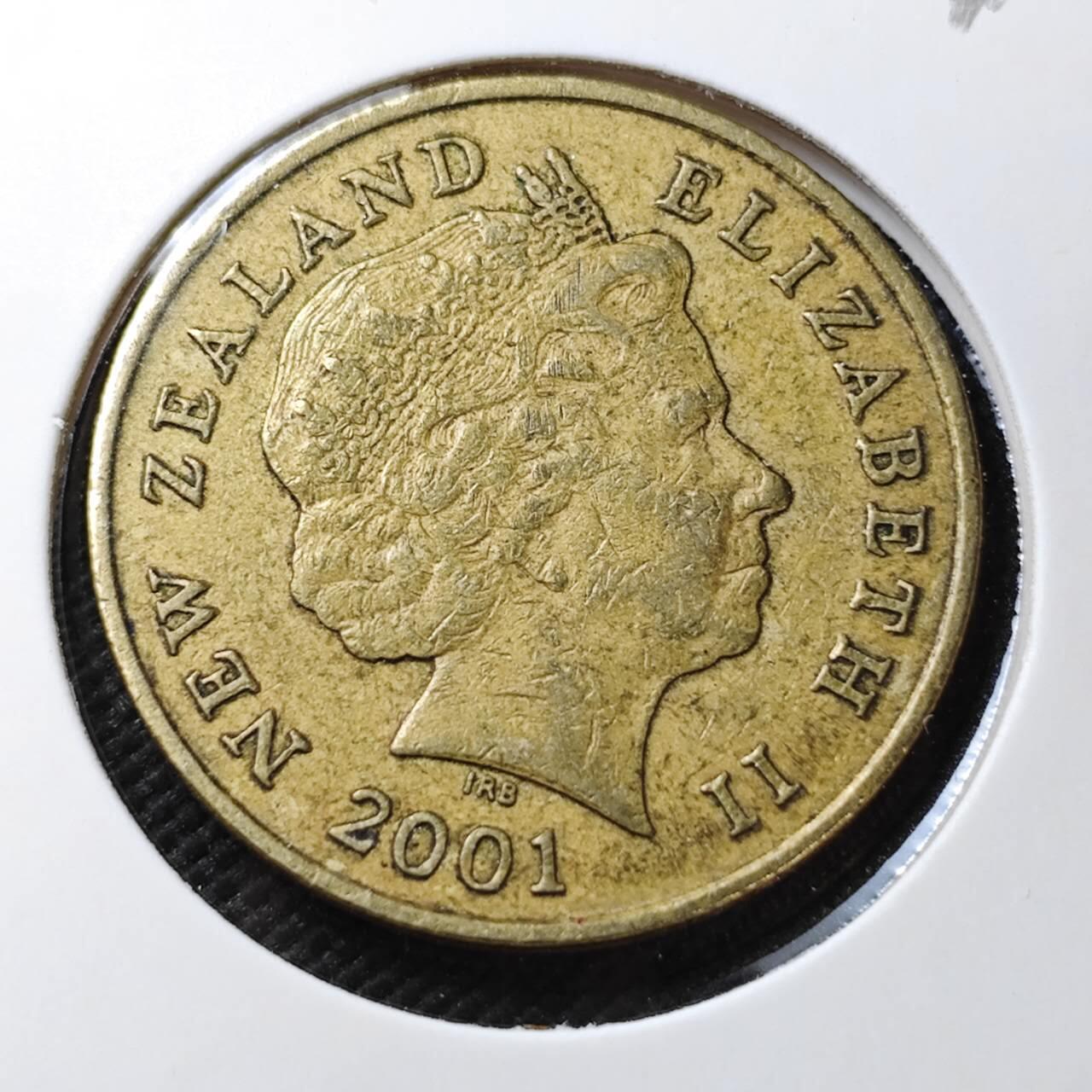 KK钱币收藏小铺  第373场  2月预留时间 周末发货  新西兰2元