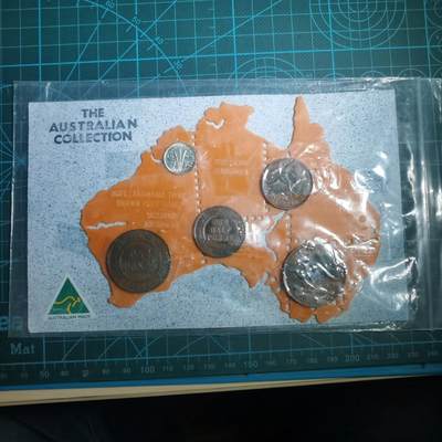 沼泽如烟--第906场 - 澳大利亚地图 币五枚