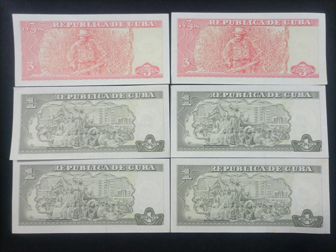 【游宝拍卖】乙巳蛇年89期 全场包邮 六六大顺特别场 古巴🇨🇺 UNC/AU