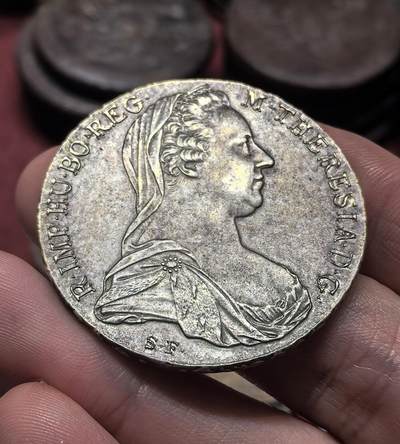 南宋泉阁俄币 外币 国币 专场第十九期 【送拍无额外佣金】 - 后铸大奶妈银币 品相还可以 28g 833银