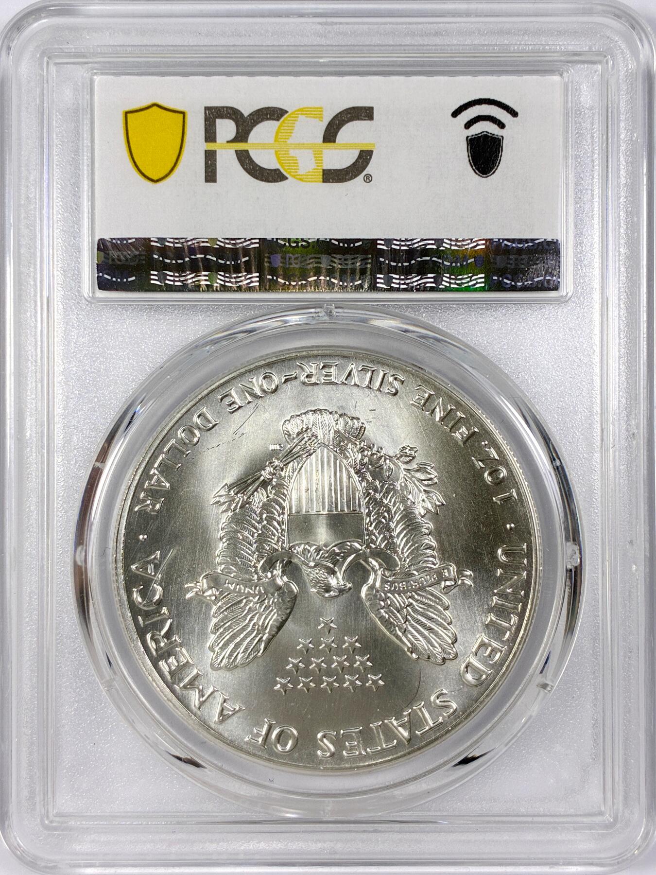 【雨安】【世界币章116期-评级币专场】2025-11-22 周六 19:30 保真【直播拍卖】 [评级现代] USA 美国 投资银 行走女神 1盎司 1987年  PCGS-MS68