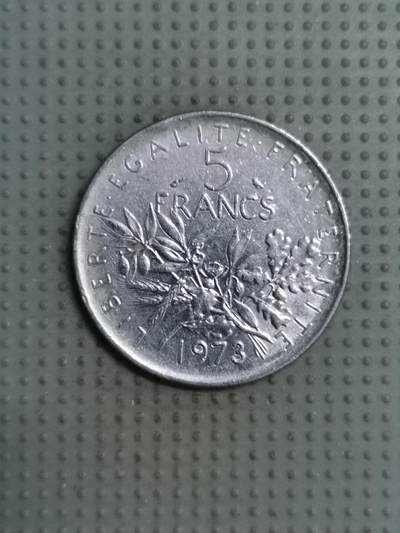 2025年第121场各国散币拍卖（总第121场） - 法国1973年5法郎