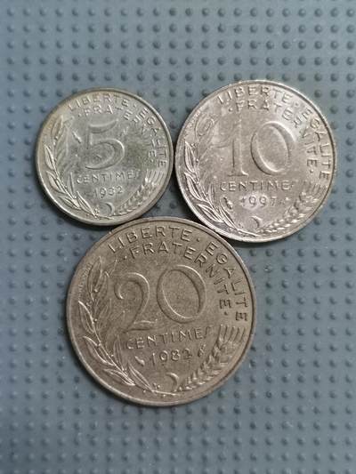 2025年第121场各国散币拍卖（总第121场） - 法国生丁3枚