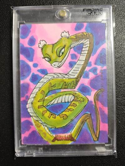 天玑星卡拍第140期《11.20周四截拍》持续收拍收评中 满赠卡需备注 - 【手绘卡】寻卡 功夫熊猫 俏小龙 1of1 卡背画师亲签