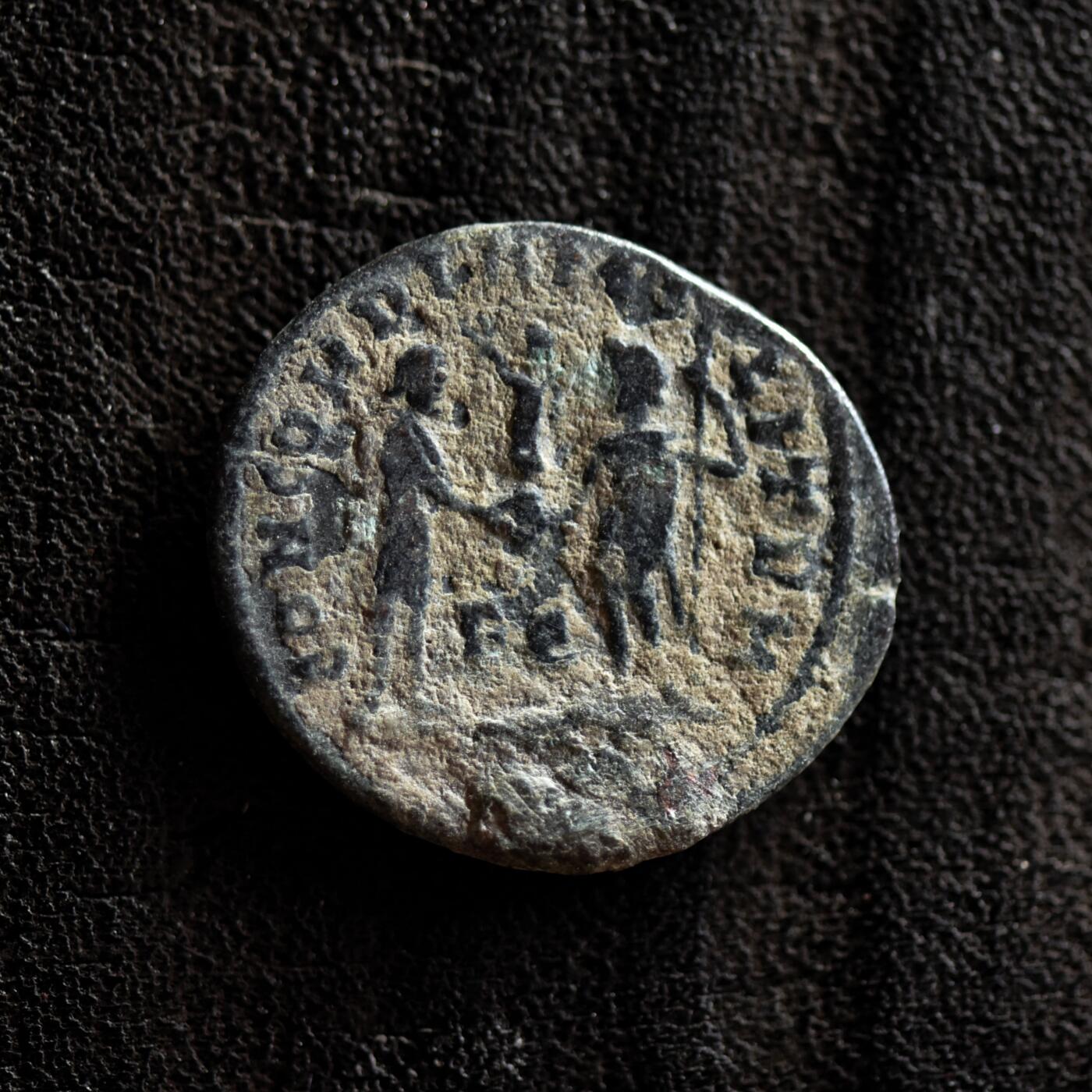 【良泉】第41期【自动场】11月27日晚19.30点开拍！86组，西方古代钱币专场 公元285-295年【古罗马】马克西米安，奥勒良尼安洗银币，2.35克