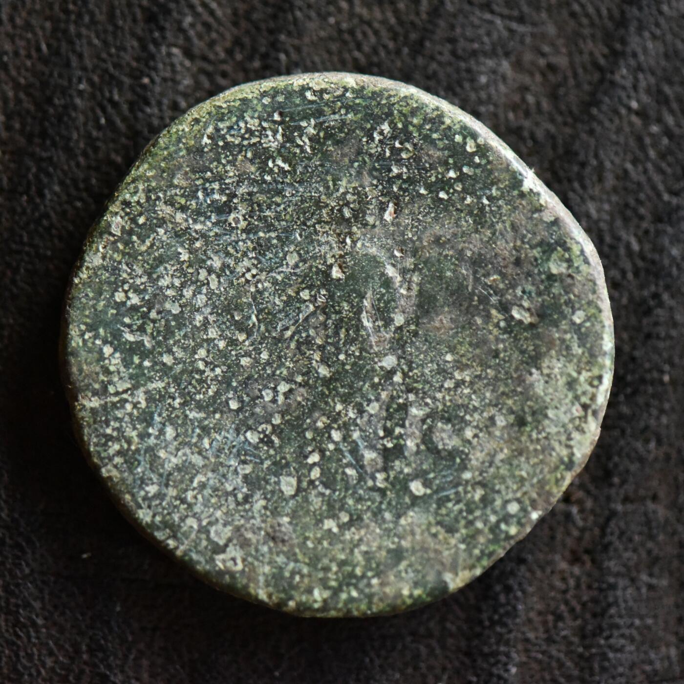 【良泉】第41期【自动场】11月27日晚19.30点开拍！86组，西方古代钱币专场 【藏家出品C】公元98-117年，古罗马帝国，五贤帝时代，图拉真，阿斯铜币，9.38克