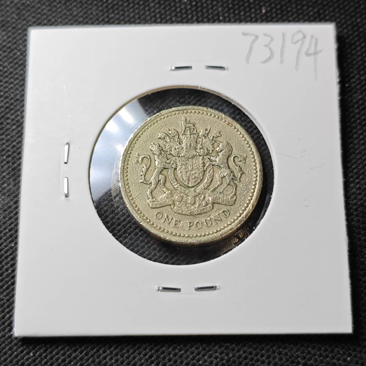 KK钱币收藏小铺  第373场  2月预留时间 周末发货  英国1镑