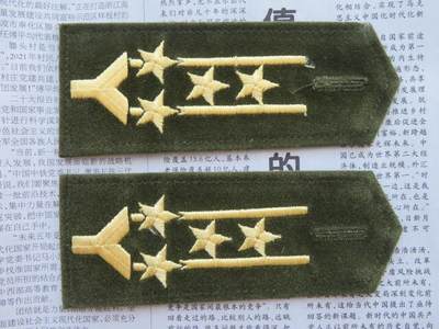 03--97年5号陆预备役大校软肩章一付 - 03--97年5号陆预备役大校软肩章一付