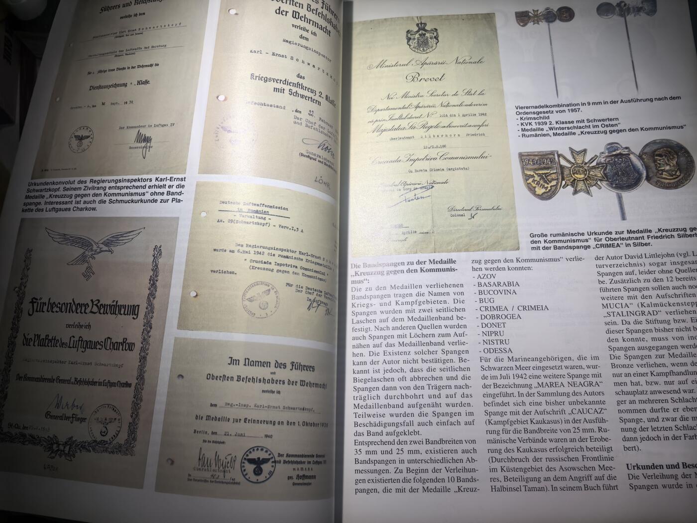 盛世勋华——号角文化勋章邮票专场拍卖第288期 德国出版 Militaria-Magazin杂志 2009年4/5月刊总第138期 58页