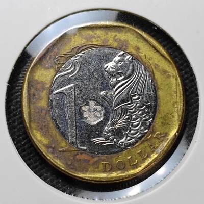 KK钱币收藏小铺  第373场  2月预留时间 周末发货 -  新加坡1元