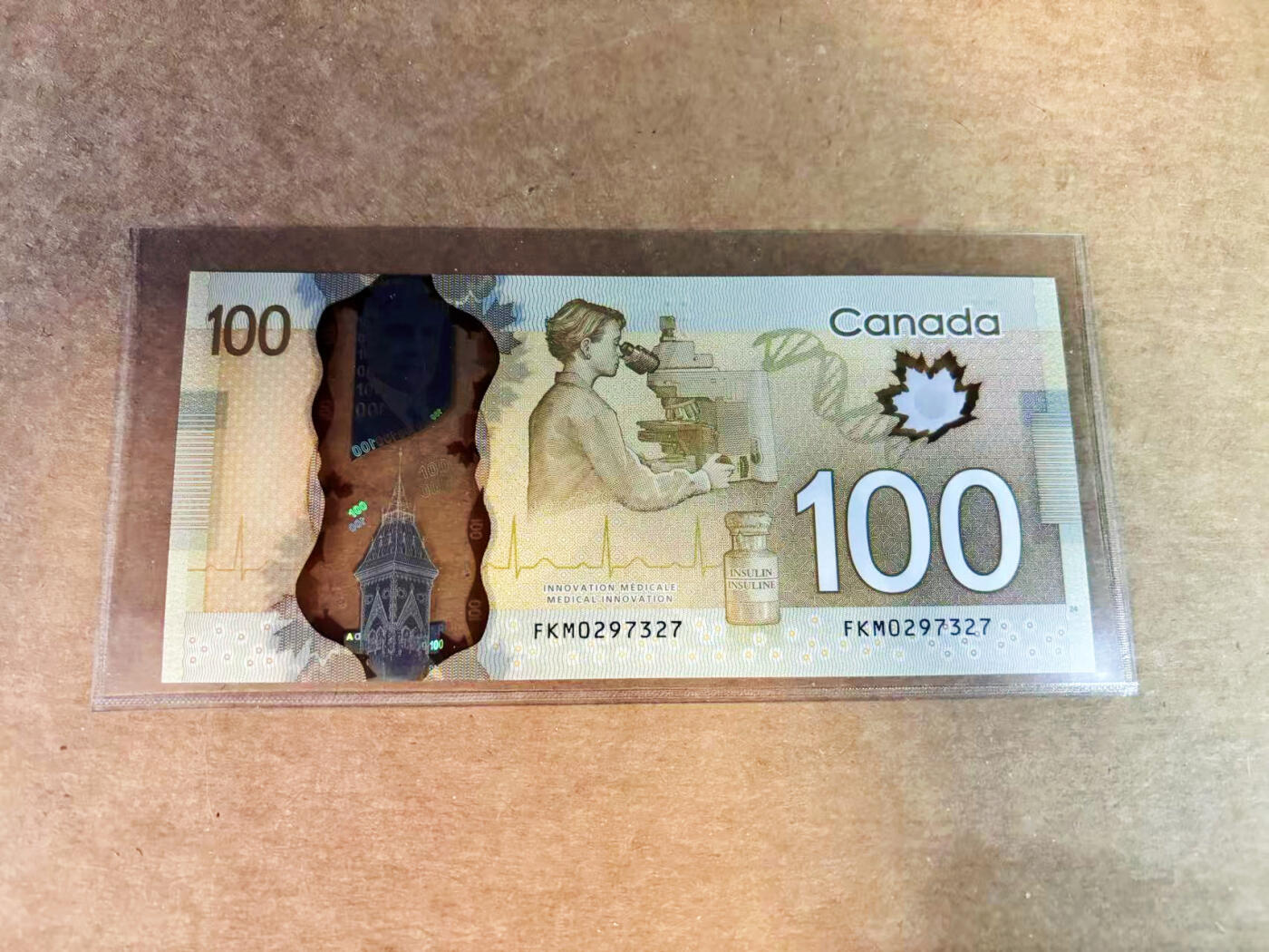 【Blue Auction】世界纸币精拍第752期——18级TOP拍卖/信誉/品质/专业/高效💫 加拿大 100元 塑料钞 全新UNC