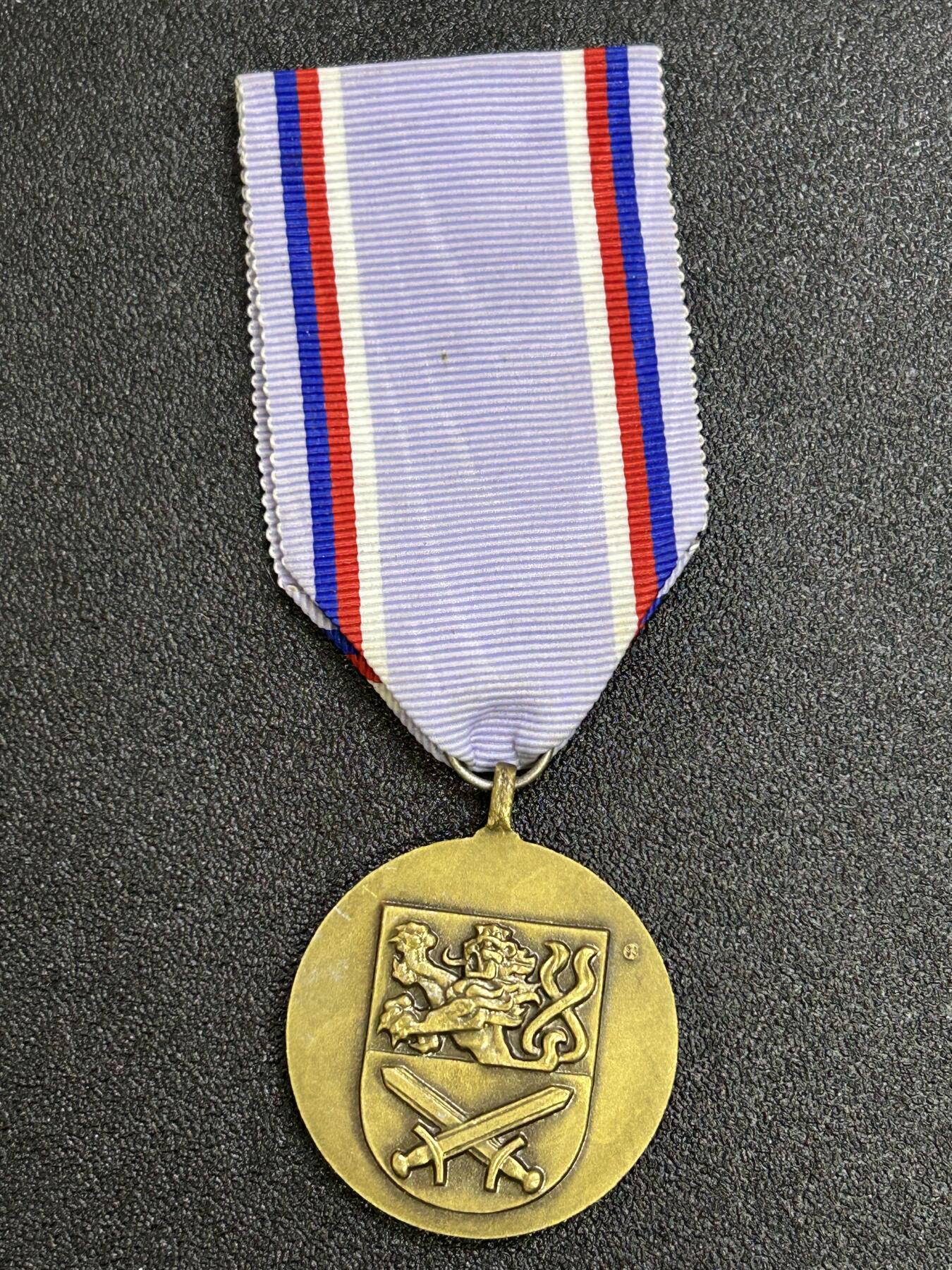 西秦中古拍卖第六十六期 捷克共和国 铜级武装力量服务奖章