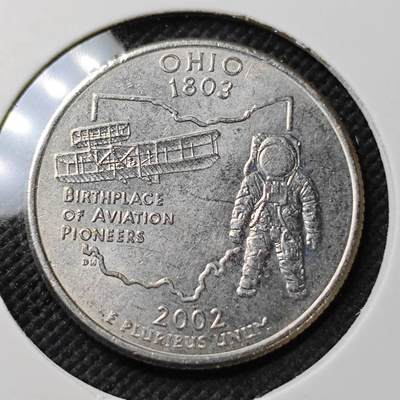 KK钱币收藏小铺  第373场  2月预留时间 周末发货 -  美国25分纪念币