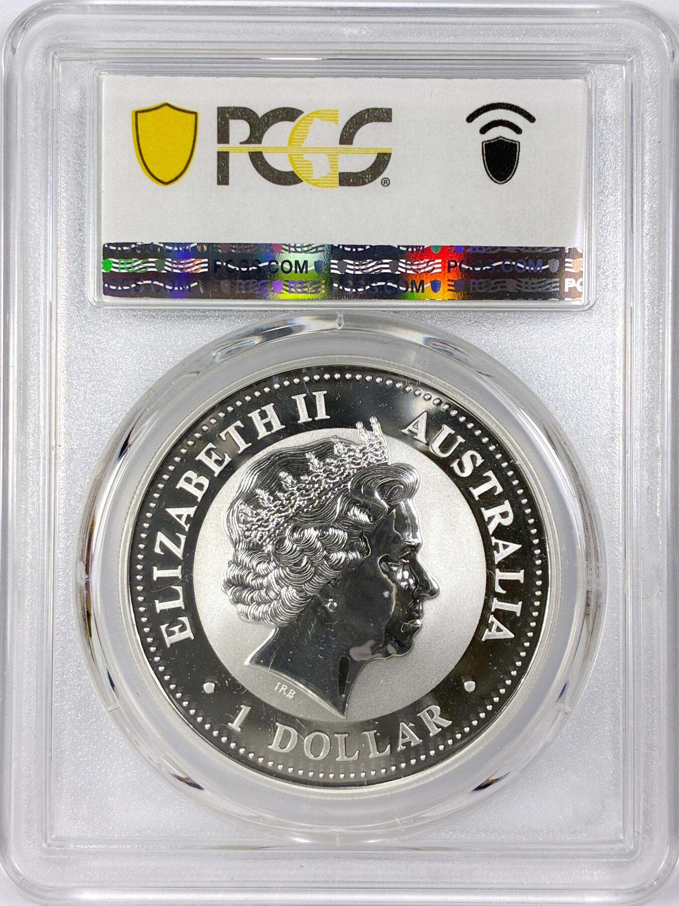 【雨安】【世界币章116期-评级币专场】2025-11-22 周六 19:30 保真【直播拍卖】 [评级现代] Australia 澳大利亚 投资银 笑翠鸟 1盎司 1999年 日本判金版  PCGS-MS68