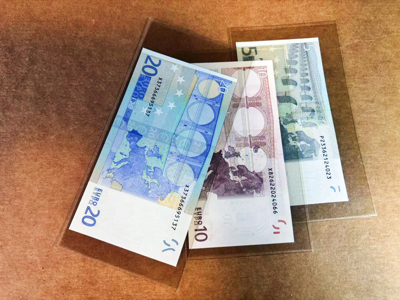 【Blue Auction】世界纸币精拍第752期——18级TOP拍卖/信誉/品质/专业/高效💫 【一组3张】欧盟5-20欧元 全新UNC