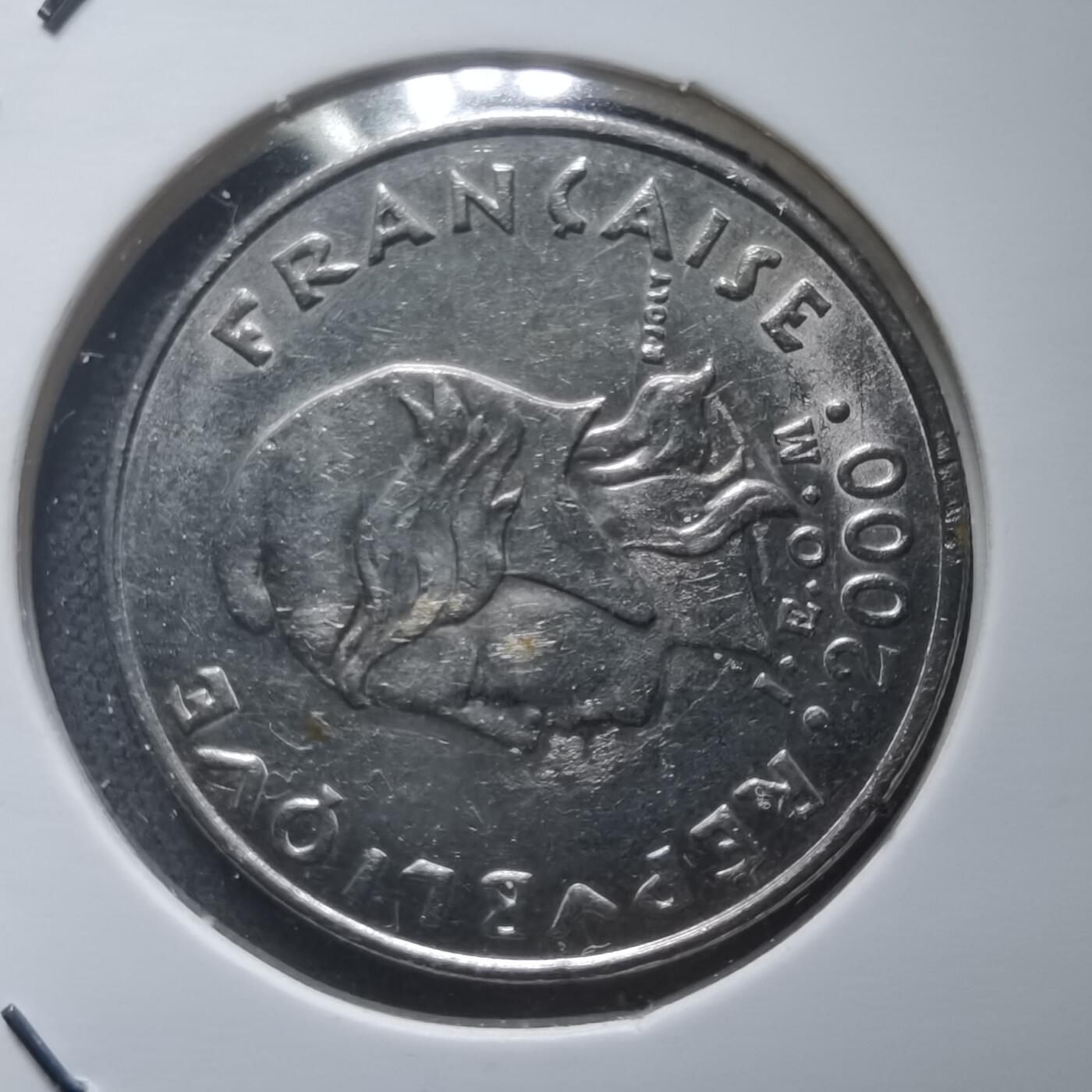 沼泽如烟--第907场 法属波利尼西亚2000年10法郎