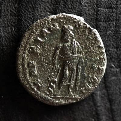 【良泉】第41期【自动场】11月27日晚19.30点开拍！86组，西方古代钱币专场 - 【古罗马·行省】【马恰诺波里斯】医神阿斯克勒庇俄斯，大铜币，8.34克