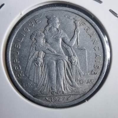 沼泽如烟--第907场 - 法属波利尼西亚1977年2法郎