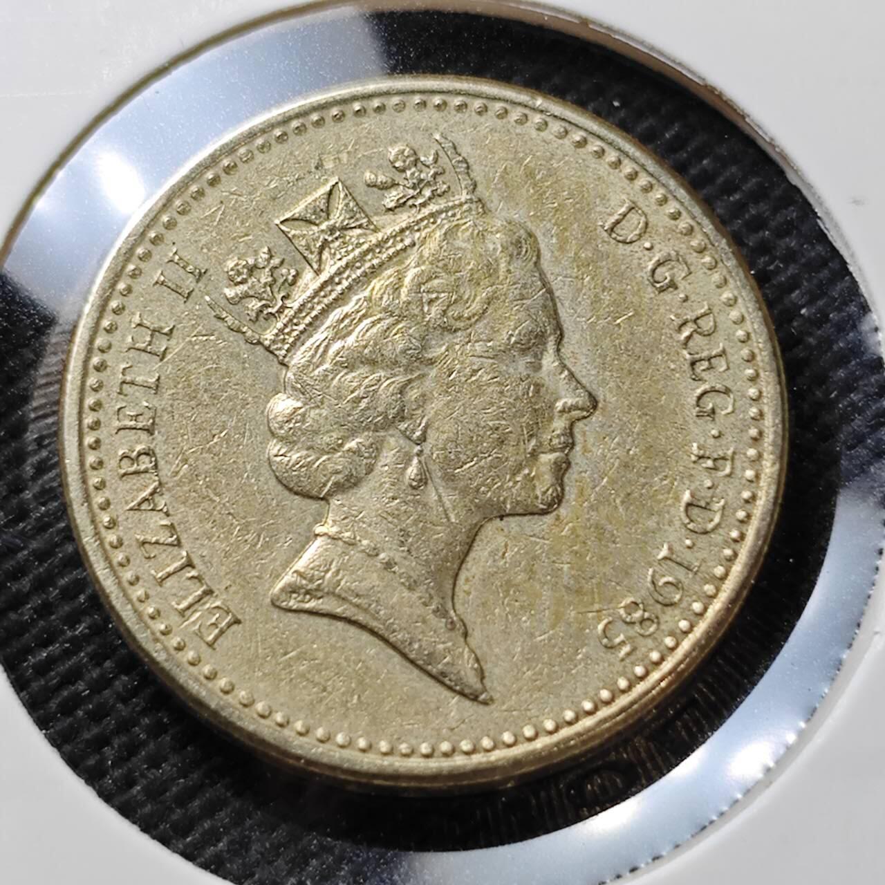 KK钱币收藏小铺  第373场  2月预留时间 周末发货  英国1镑