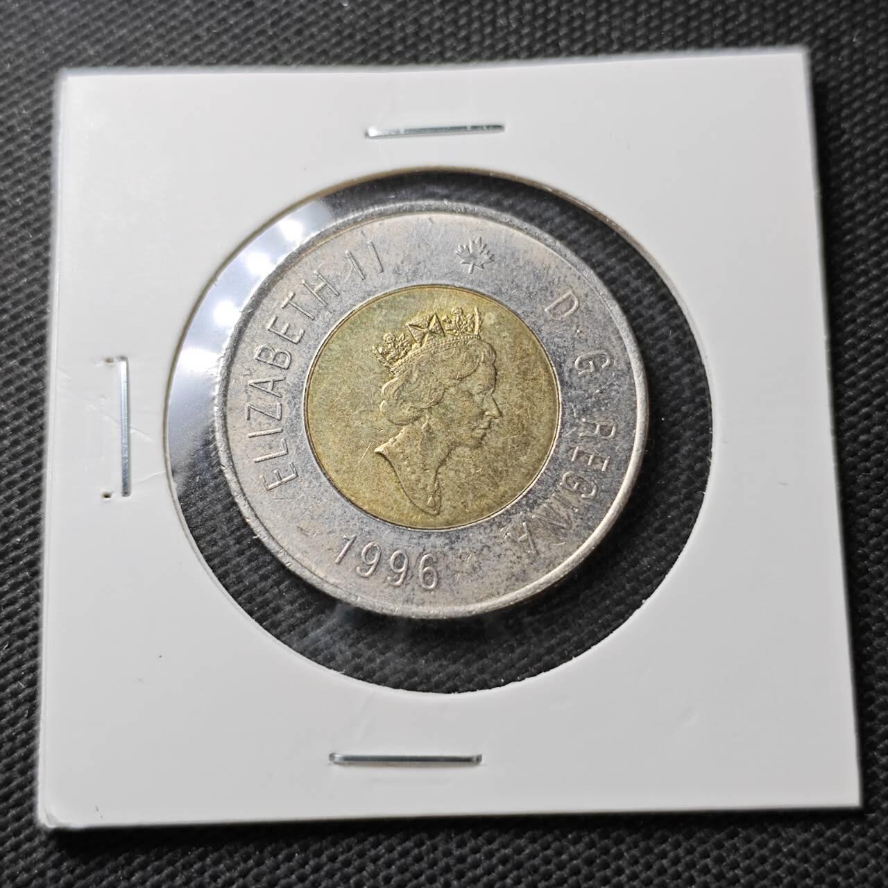 KK钱币收藏小铺  第373场  2月预留时间 周末发货  加拿大2元