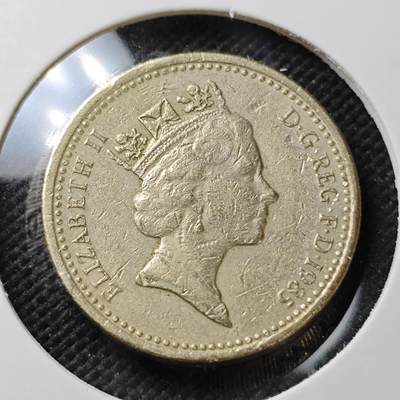 KK钱币收藏小铺  第373场  2月预留时间 周末发货 -  英国1镑