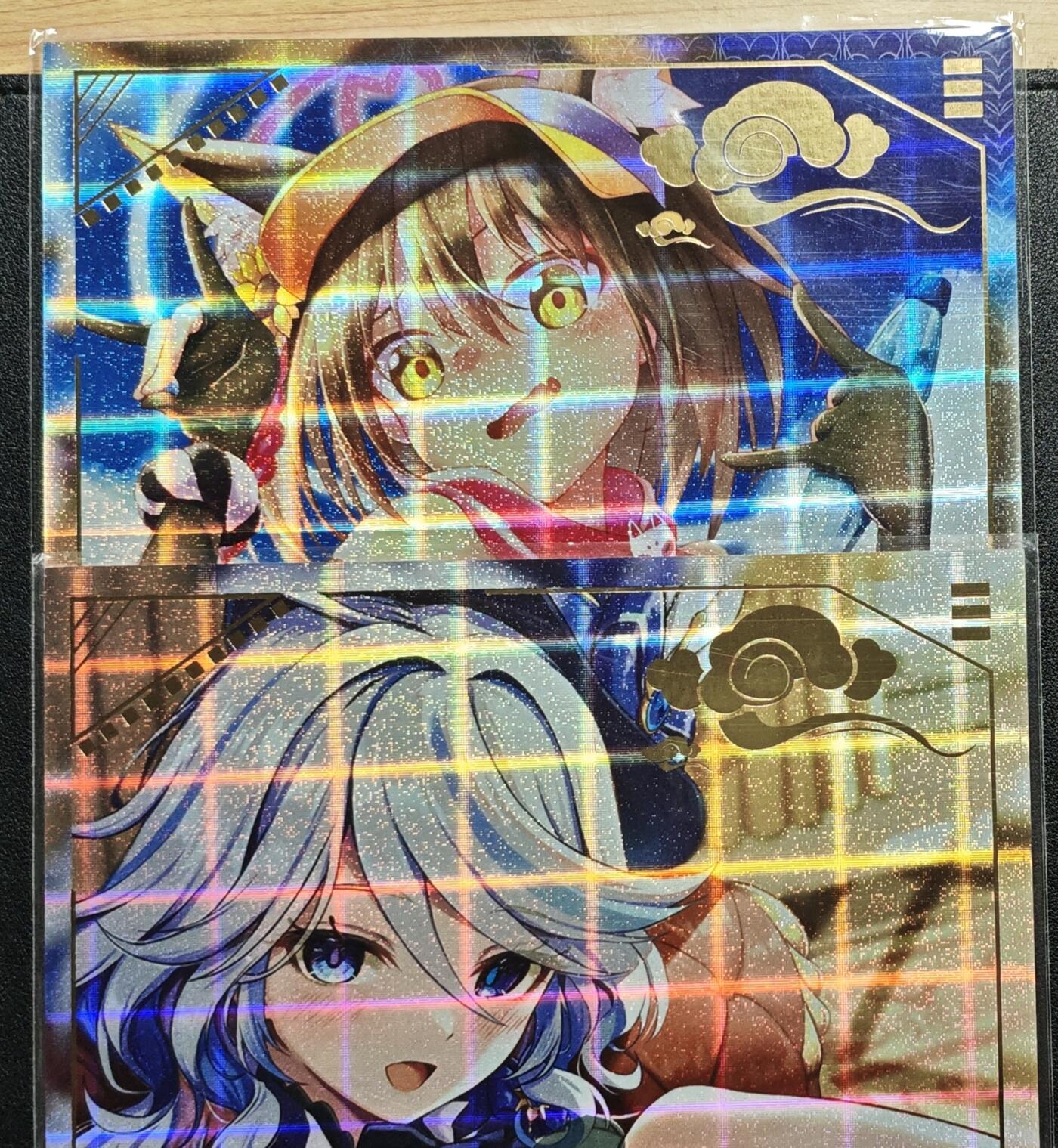 天玑星卡拍第139期《11.18周二截拍艳绝天下》持续收拍收评中 满赠卡需备注 久田泉奈 芙宁娜 动漫美女 A4大卡 两张