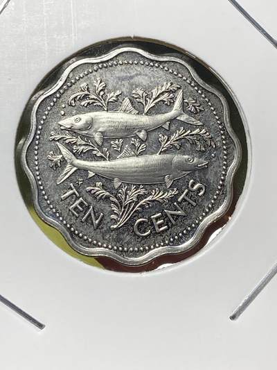 2025年第一百三十场(总第一百五十六场）外国好品纸夹散币场(免佣金) - 好品–巴哈马🇧🇸1974年10分(第四套首发年)