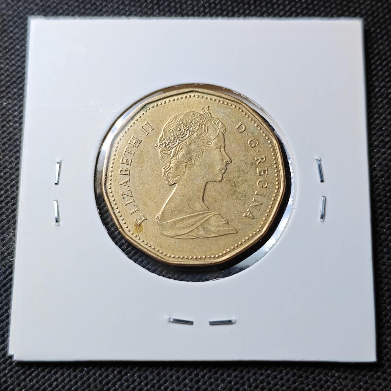 KK钱币收藏小铺  第373场  2月预留时间 周末发货  加拿大1元