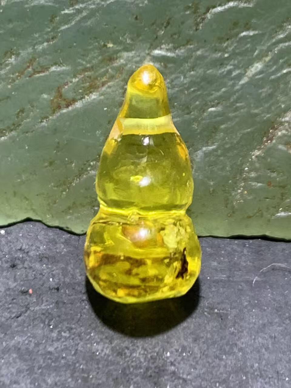 天然乌克兰原矿蜜蜡通货随形葫芦吊坠，挂件一个，