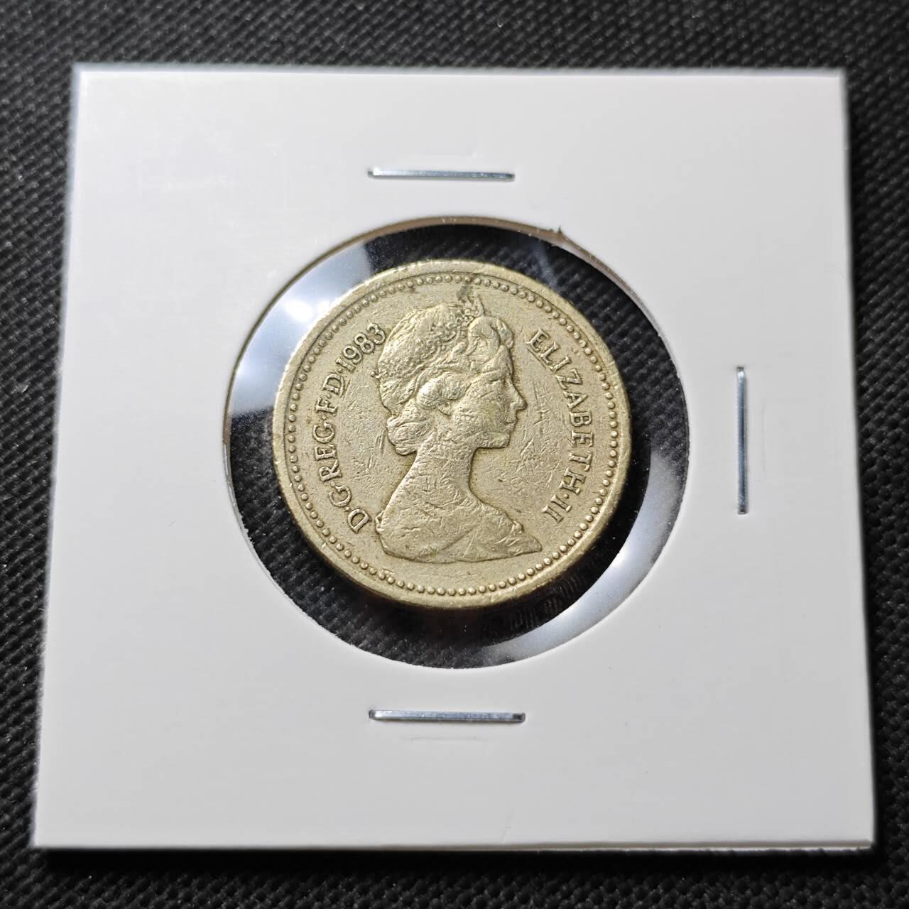 KK钱币收藏小铺  第373场  2月预留时间 周末发货  英国1镑