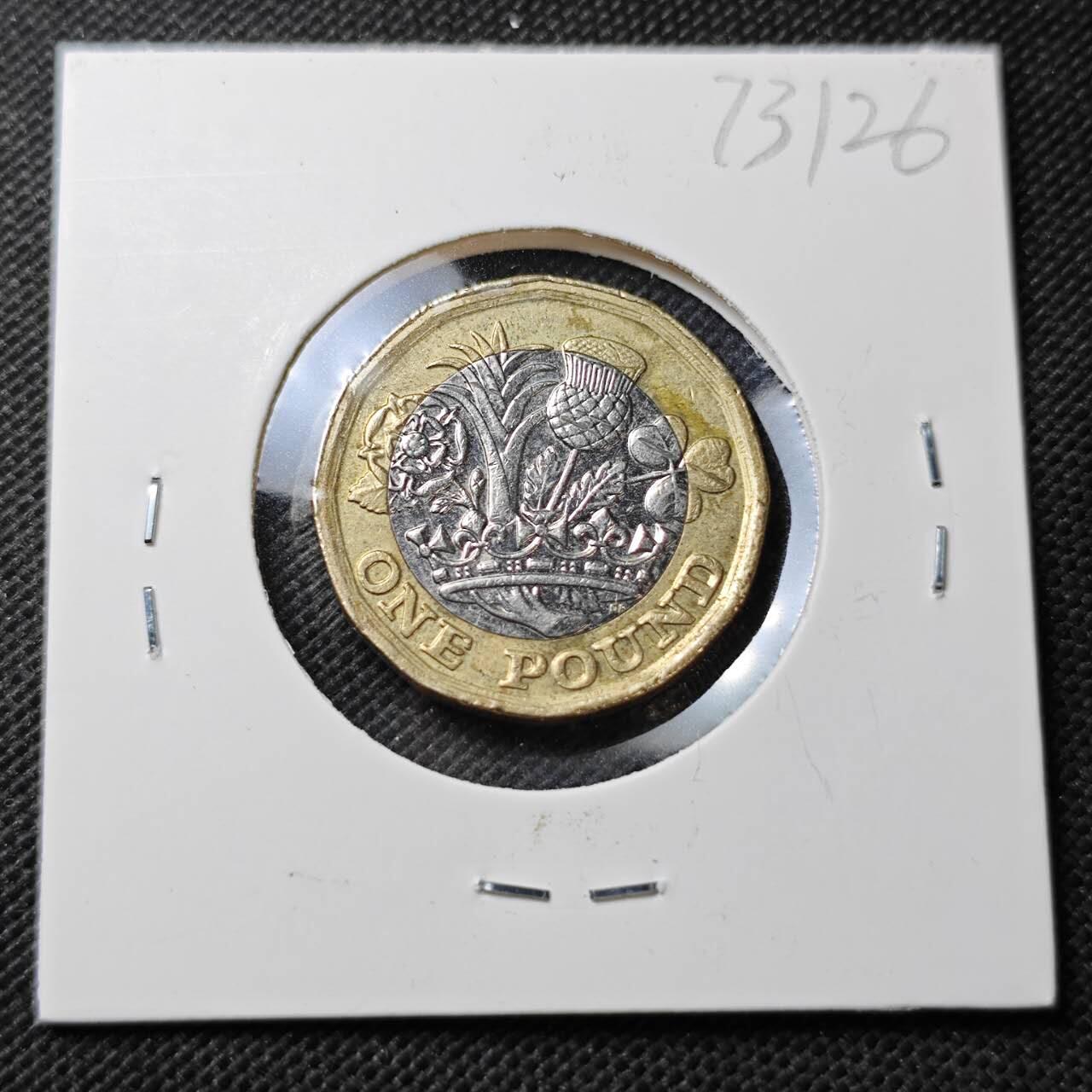 KK钱币收藏小铺  第373场  2月预留时间 周末发货  英国1镑