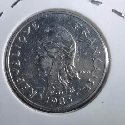 沼泽如烟--第907场 - 法属波利尼西亚1983年10法郎