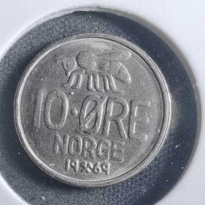 沼泽如烟--第907场 - 挪威1969年10欧尔