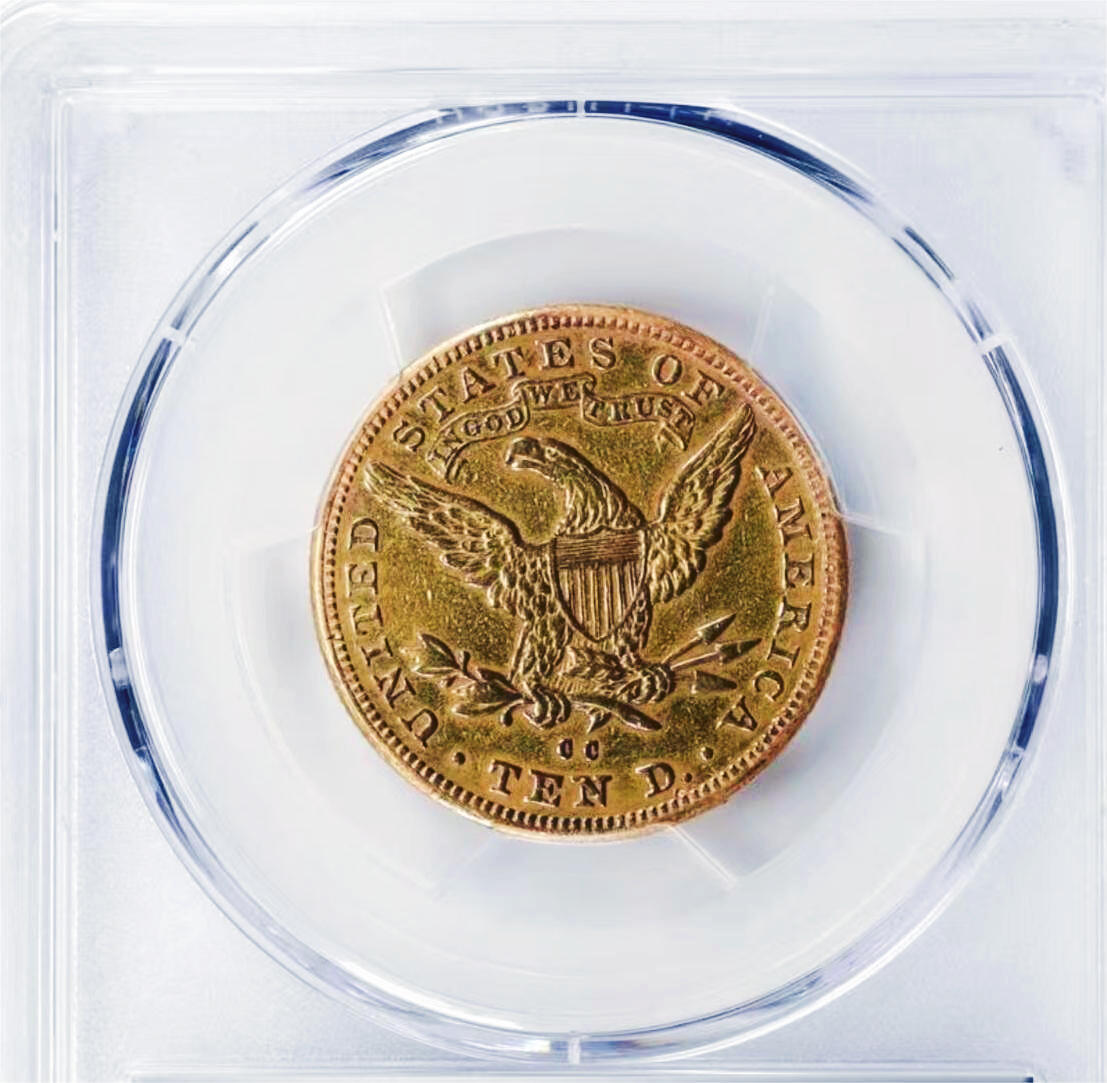 【Blue Auction】世界纸币精拍第752期——18级TOP拍卖/信誉/品质/专业/高效💫 【少见CC卡森造币厂】美国 1891年10美金鹰扬金币 PCGS XFD 整体状态不错 重16.72克   美国 